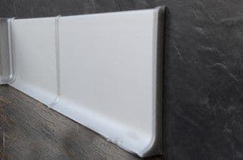 Плинтус алюминиевый L-образный анодированное серебро (3000*11*100 мм) — купить в Иркутске