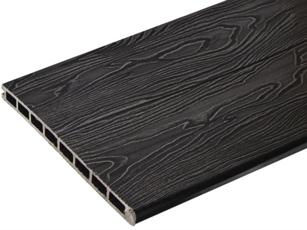 Ступень TalverWood 313*25*4000мм, антрацит, 3D — купить в Иркутске