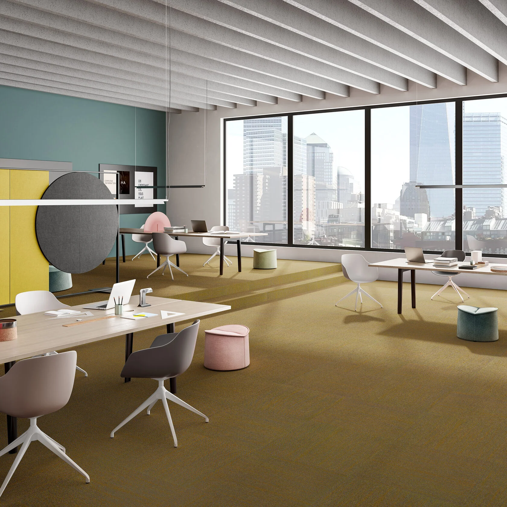 Ковровая плитка Marvel Tile 89 (500*500*6 мм) — купить в Иркутске