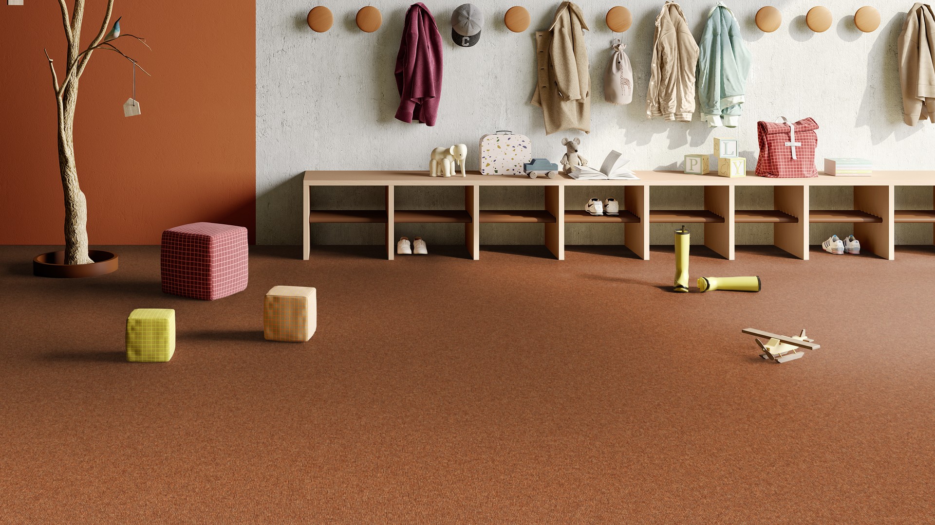 Ковровая плитка Medusa Tile 84 (500*500*5 мм) — купить в Иркутске