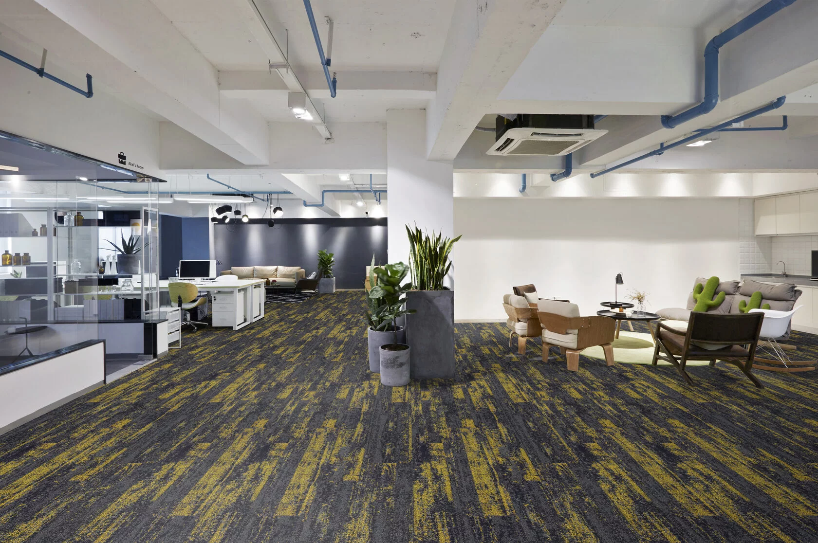 Ковровая плитка Marathon Tile 97 (1000*250*5 мм) — купить в Иркутске