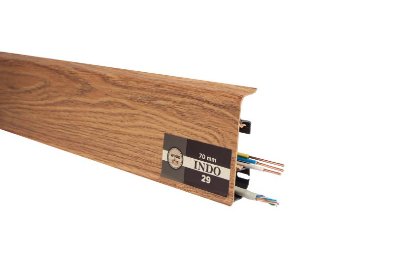 Плинтус "Arbiton" Indo Дуб Лютея (2500*26*70 мм) — купить в Иркутске