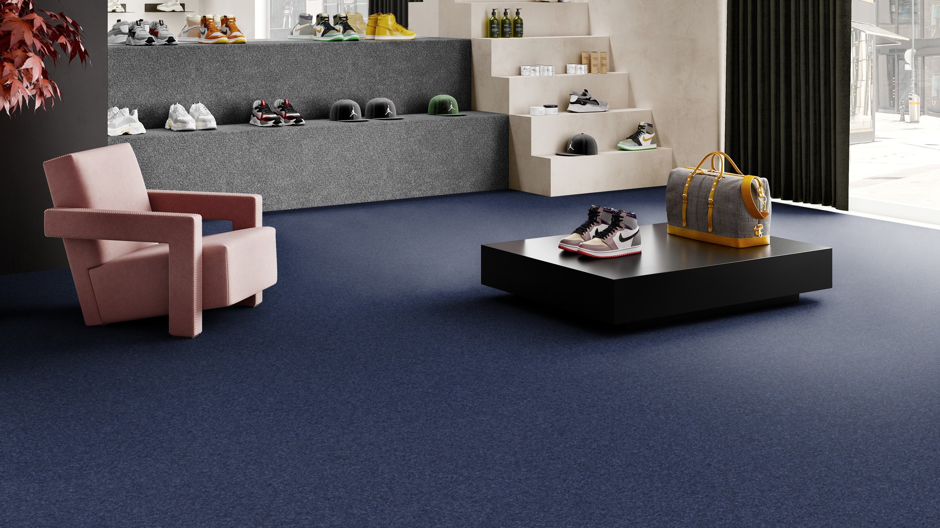 Ковровая плитка Medusa Tile 77 (500*500*5 мм) — купить в Иркутске