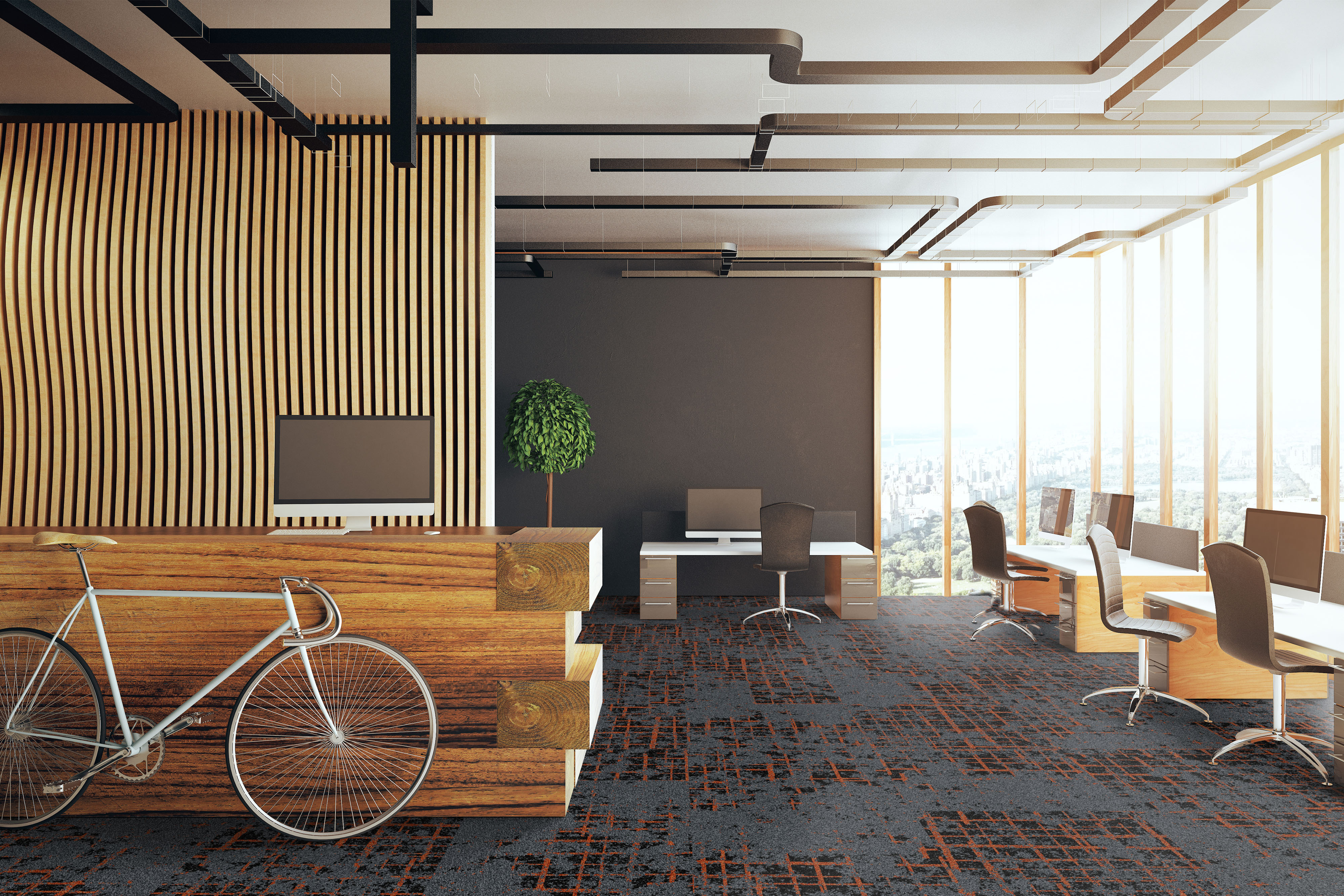 Ковровая плитка Macro Tile 91 (500*500*5 мм) — купить в Иркутске