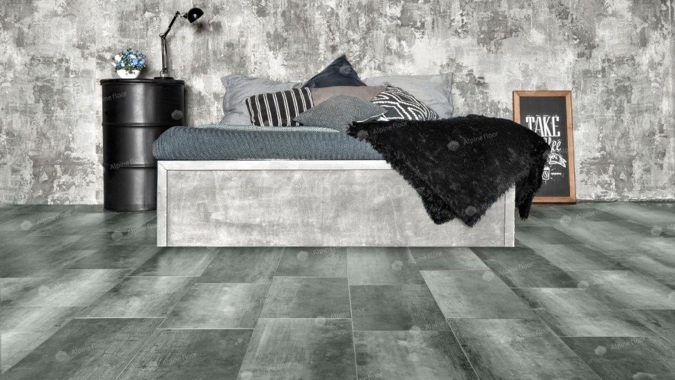 Виниловая плитка "Alpine Floor" Light Stone Корнуолл (608*303*2,5 мм) — купить в Иркутске