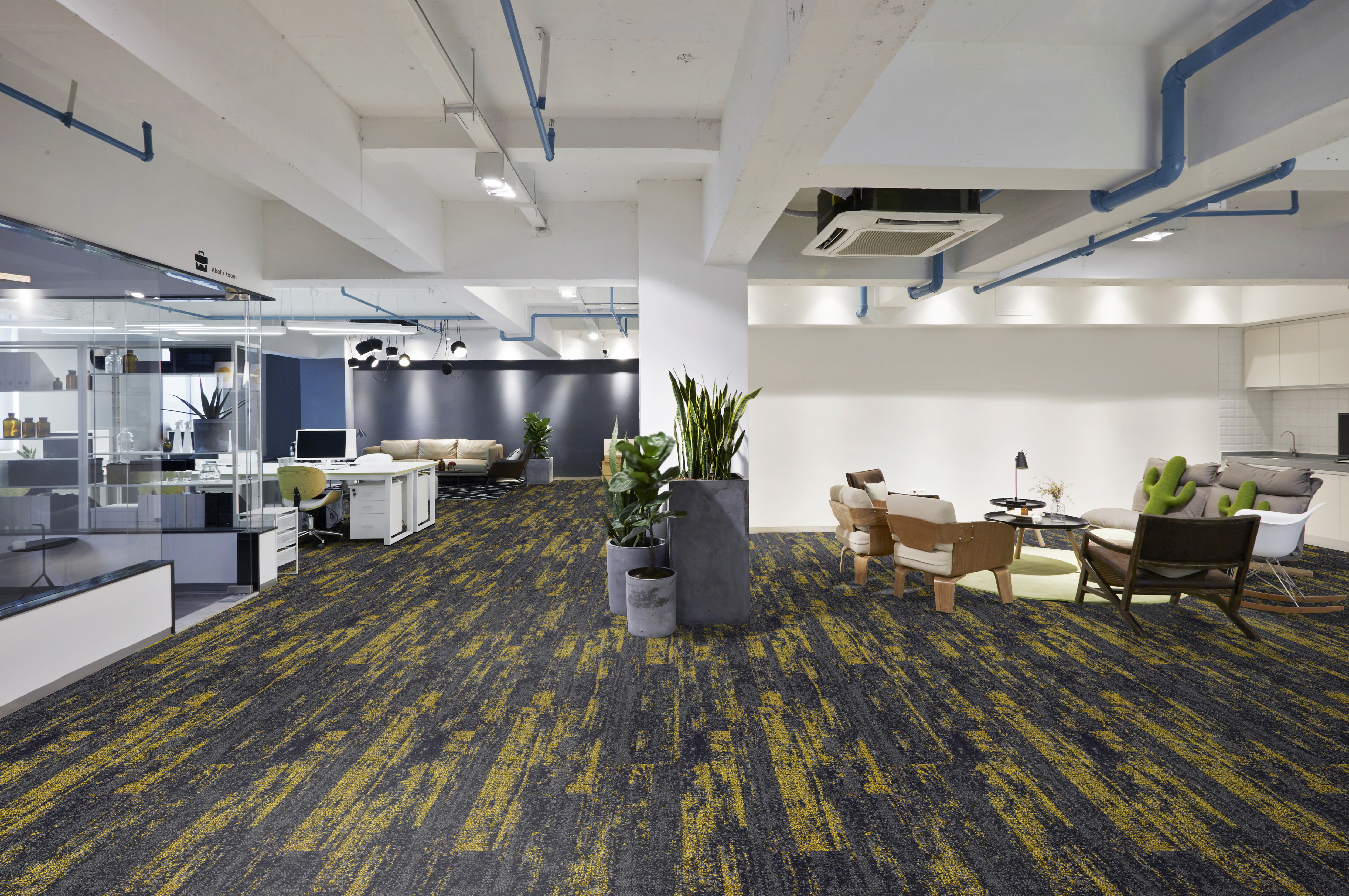 Ковровая плитка Marathon Tile 95 (1000*250*5 мм) — купить в Иркутске