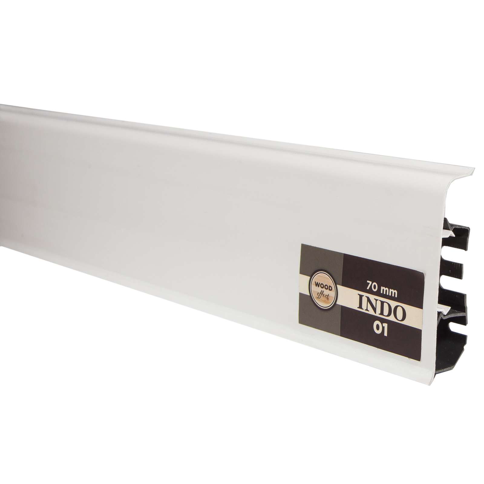 Плинтус "Arbiton" Indo Белый (2500*26*70 мм) — купить в Иркутске