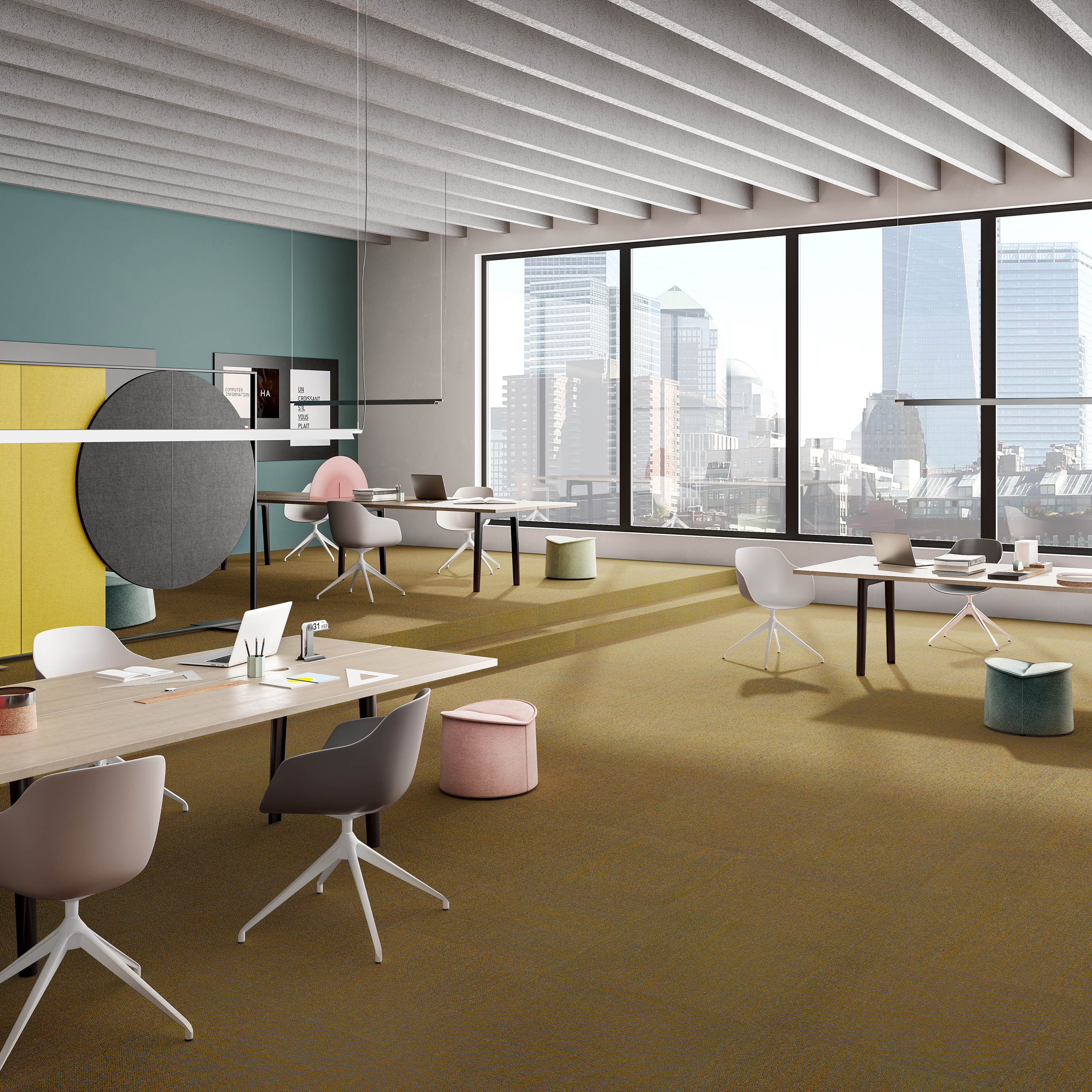 Ковровая плитка Marvel Tile 29 (500*500*6 мм) — купить в Иркутске