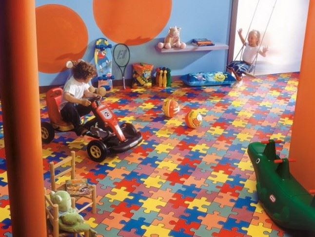 Линолеум бытовой "IVC" Neo Puzzle 50 (3м) — купить в Иркутске