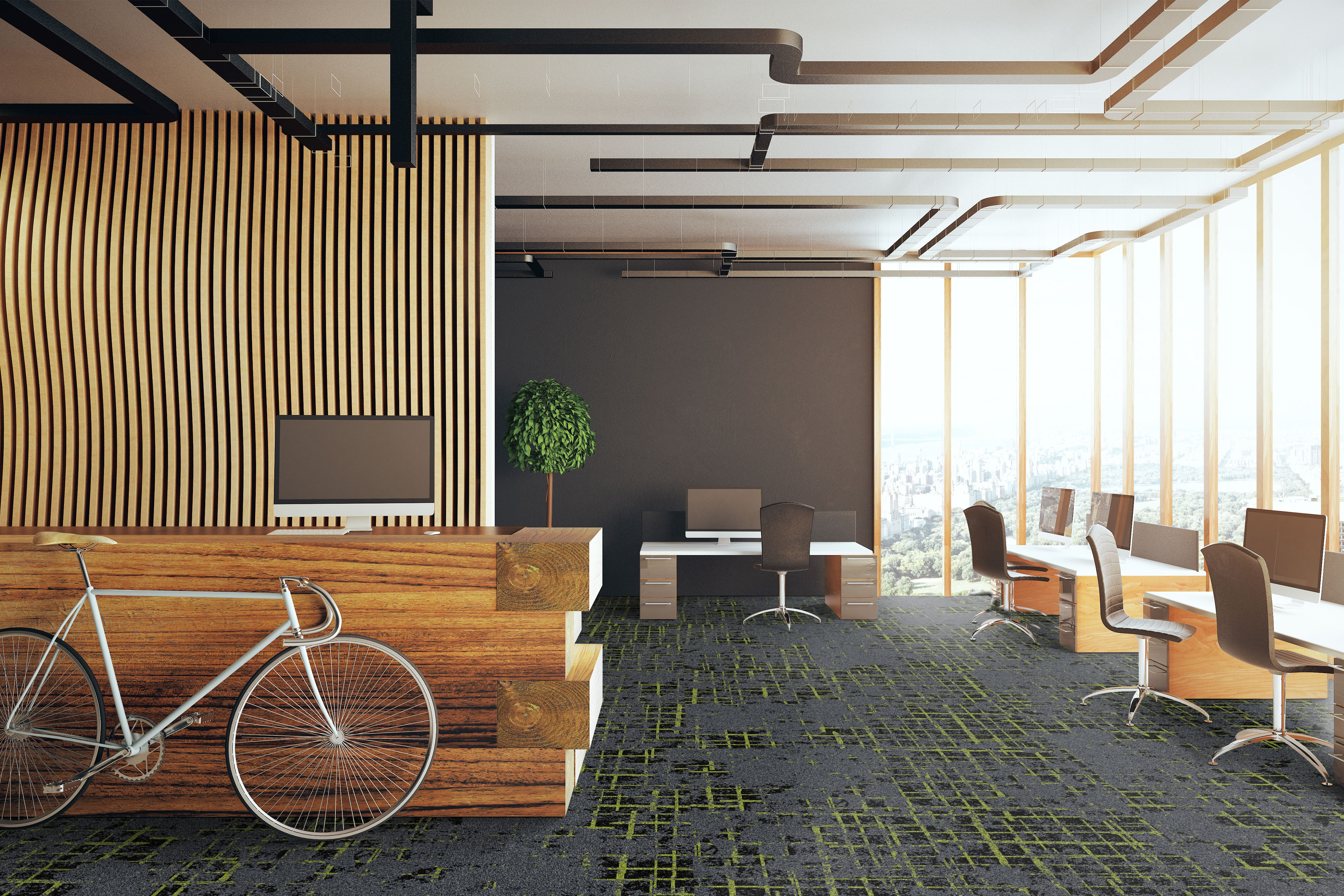 Ковровая плитка Macro Tile 92 (500*500*5 мм) — купить в Иркутске