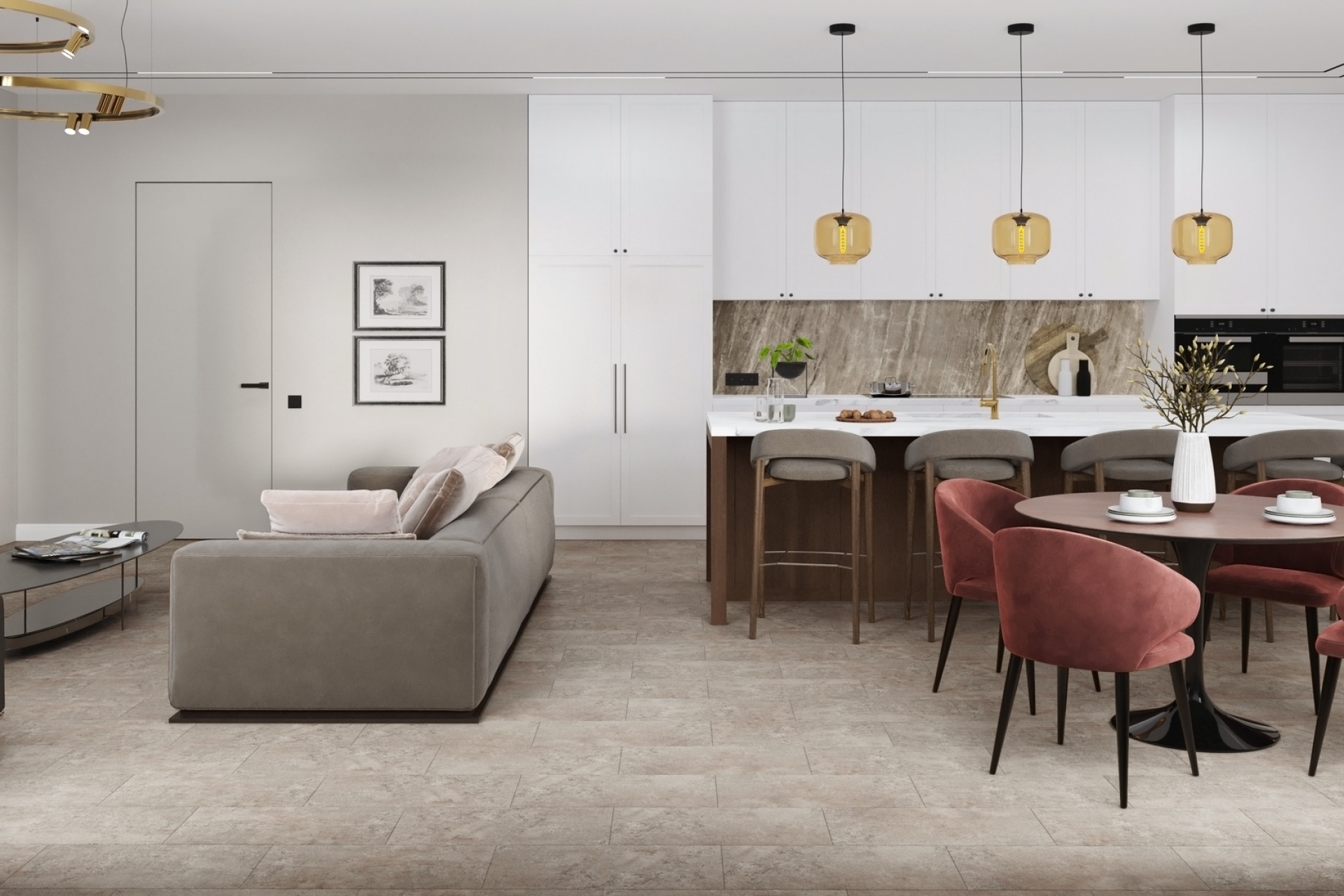 SPC плитка «Damy Floor» Эйгер (610*305*5 мм) — купить в Иркутске