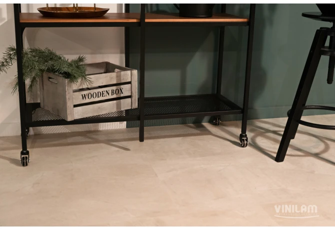 Кварц-винил Бетон Белый (950*480*2,5 мм) — купить в Иркутске