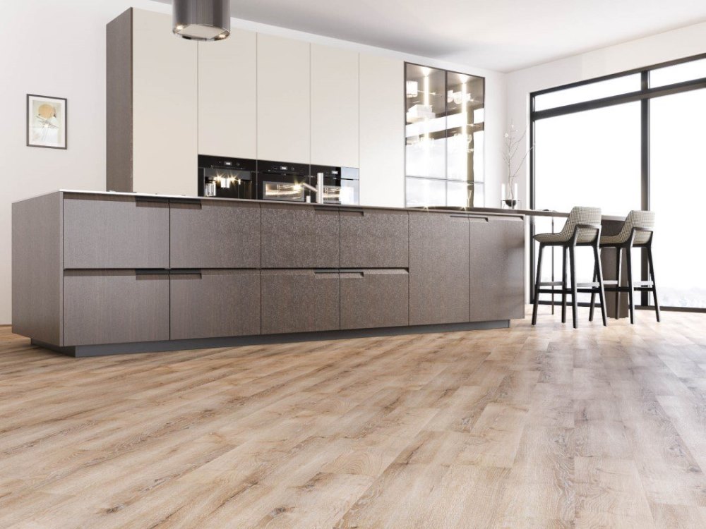 Замковая ПВХ плитка "Art Tile" Дуб Шеридан (920*150*4 мм) — купить в Иркутске