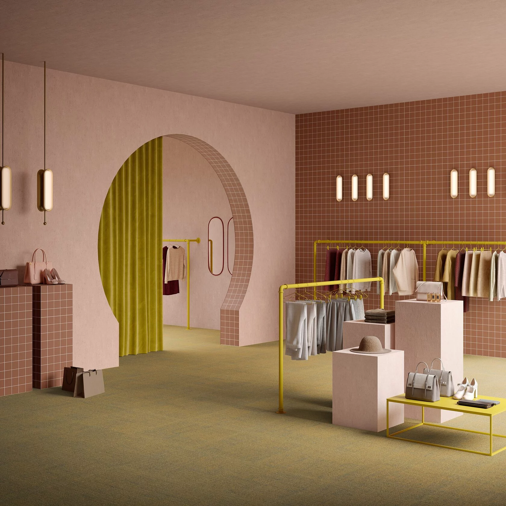 Ковровая плитка Mantra Tile 89 (500*500*6 мм) — купить в Иркутске