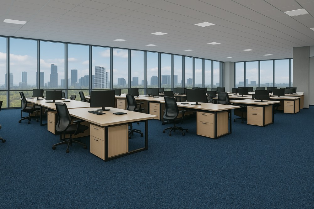 Ковролин Haima «Wilkins» Atom Blue 07 (3,66 м) — купить в Иркутске