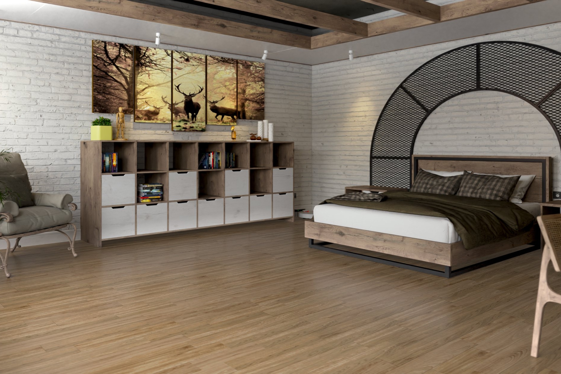 Инженерный паркет «Damy Floor» Натуральный (укладка палуба) — купить в Иркутске