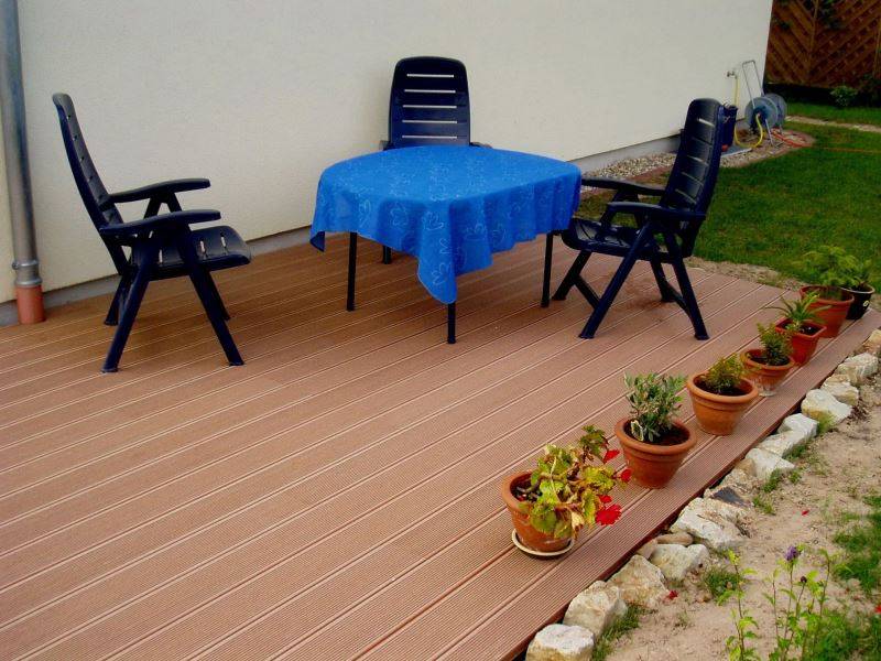 Террасная доска Deckron (4000*153*28 мм) шовная — купить в Иркутске