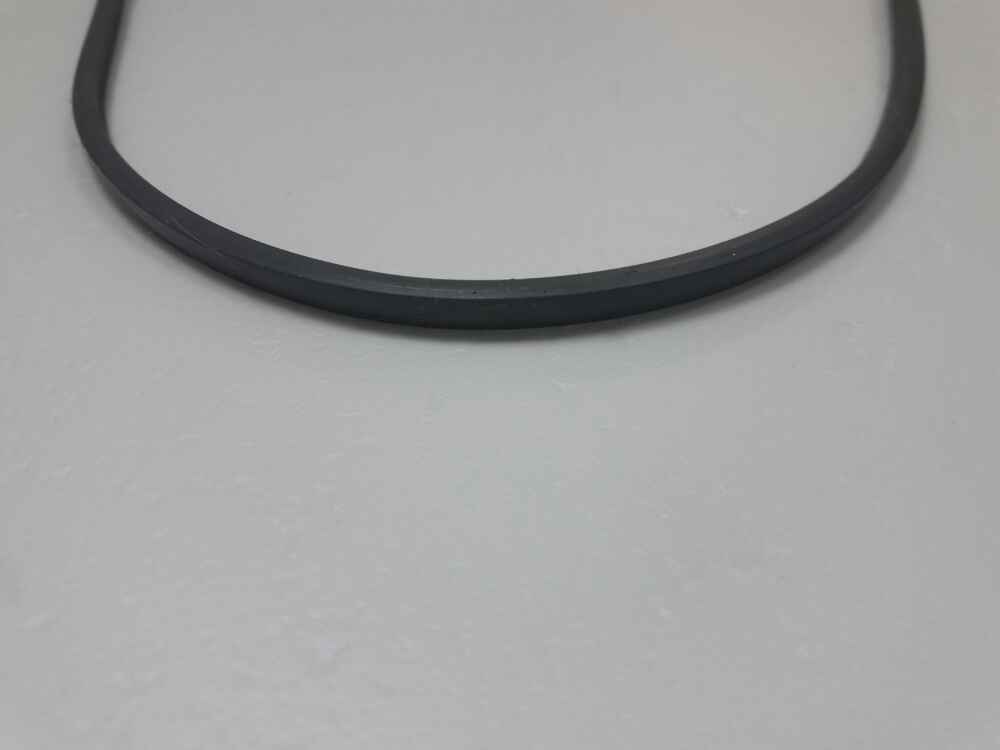 Декоративная вставка для ПВХ плитки темно-серая