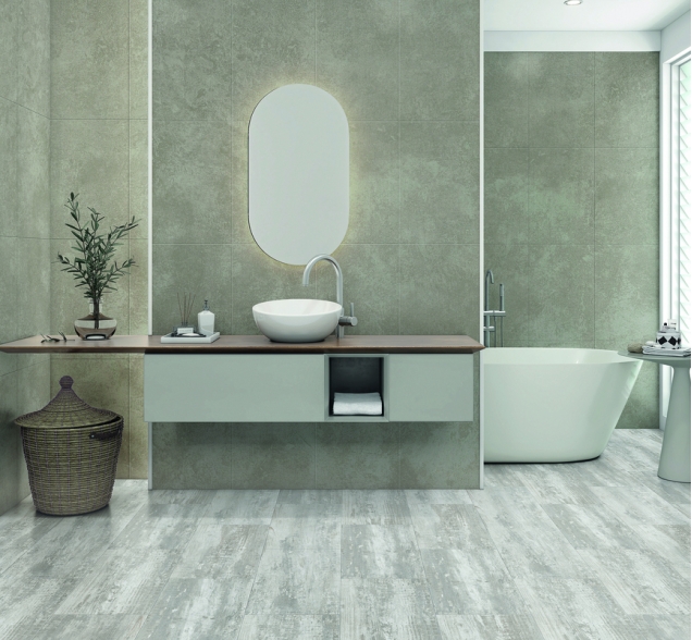 SPC ламинат "CronaFloor" Stone 4V Дублин (600*300*4 мм) — купить в Иркутске