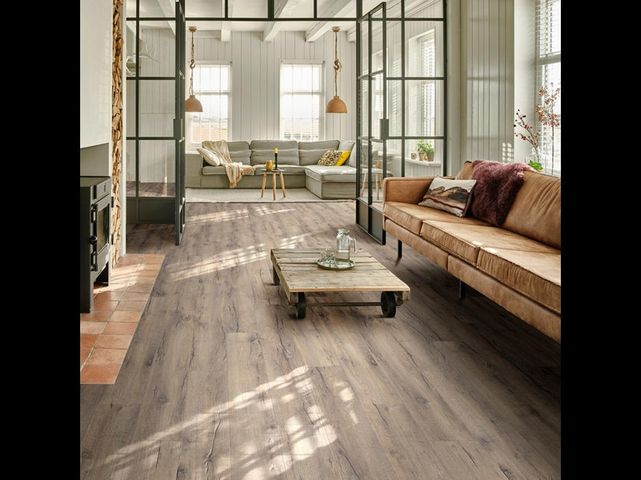 Замковая ПВХ плитка Highland Oak 869 (1251*189*5 мм) — купить в Иркутске