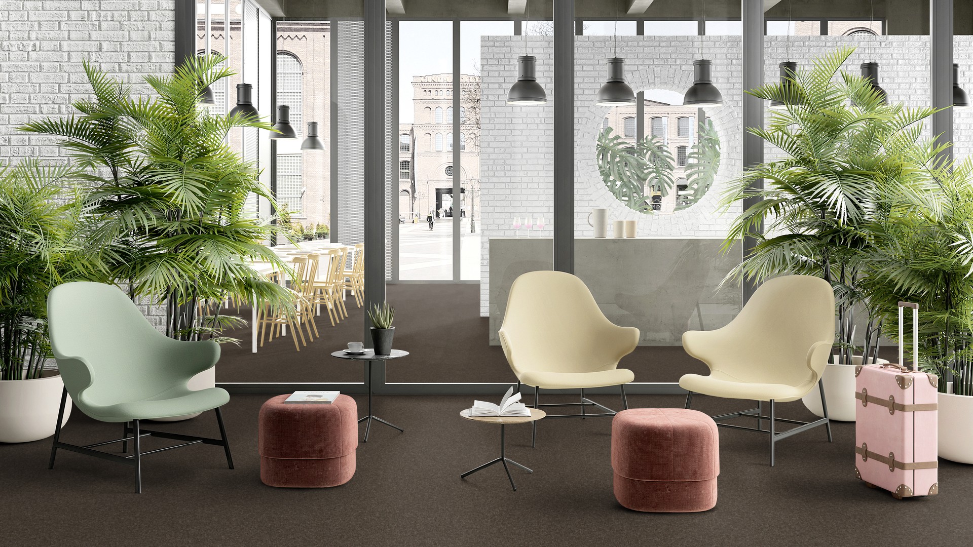 Ковровая плитка Medusa Tile 43 (500*500*5 мм) — купить в Иркутске